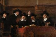REMBRANDT Harmenszoon van Rijn The Sampling Officials of the Amsterdam Drapers' Guild (mk33) Sweden oil painting artist